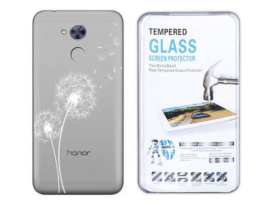 Huawei Honor 6A Etui Koronka Nadruk Kreatui +Szkło Kreatui