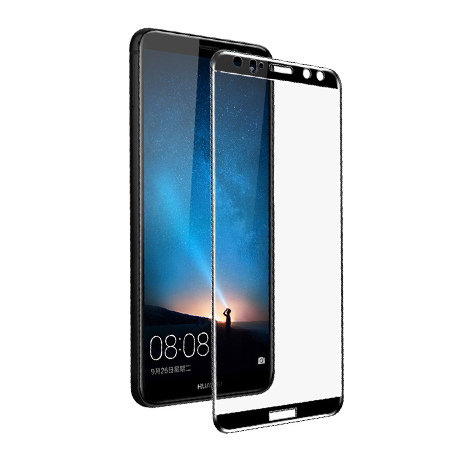 Huawei Mate 10 Lite hartowane szkło 5D Full Glue - Czarny. EtuiStudio
