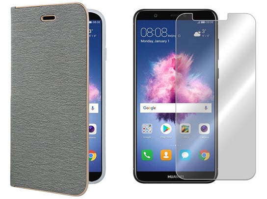 Huawei P Smart Etui pokrowiec Futerał Posh + szkło VegaCom