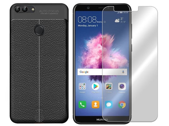 Huawei P Smart Etui pokrowiec Skin Case + szkło VegaCom