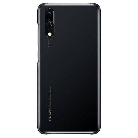 Huawei Silicon Case elastyczne silikonowe etui pokrowiec Huawei P20 czarny (51992365) Huawei