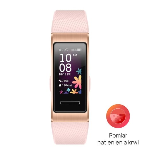 Huawei, Smartband, Band 4 Pro, różowy Huawei