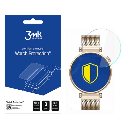 Huawei Watch GT 4 41mm - 3mk Watch Protection™ v. FlexibleGlass Lite 3MK