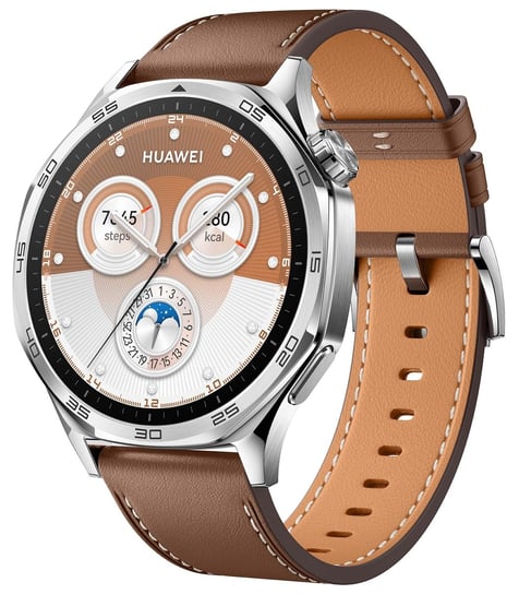 Huawei Watch GT 5 Classic 46mm Amoled NFC GPS IP69K Brązowy Huawei