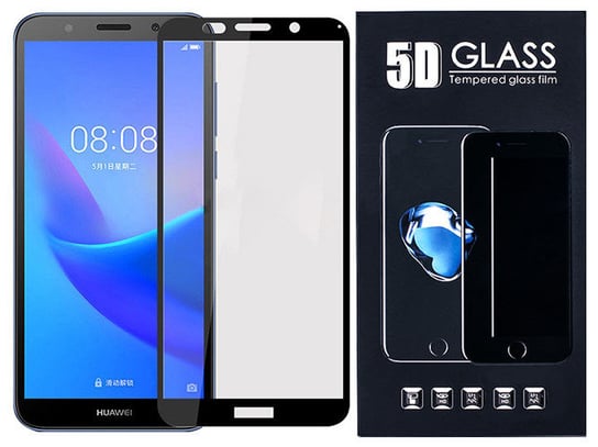 Huawei Y5 2018 Szkło Hartowane 5D Klej Cały Ekran VegaCom