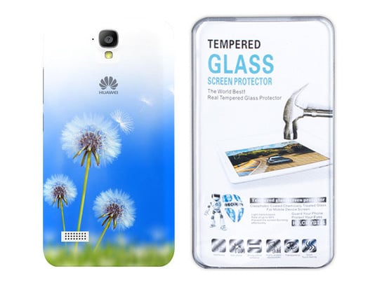 Huawei Y5 Etui Gradient Nadruk Kreatui Case +Szkło Kreatui