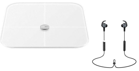 Huawei, Zestaw: Waga łazienkowa Smart AH100 + Słuchawki LITE AM61, Bluetooth Huawei