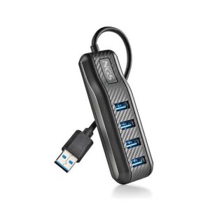 Hub NGS USB 3.0 Ultra Slim - 4 porty (Noir) NGS