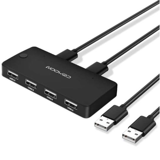 Hub USB 4x 2.0 SWITCH KVM Rozgałęźnik portów Inna marka