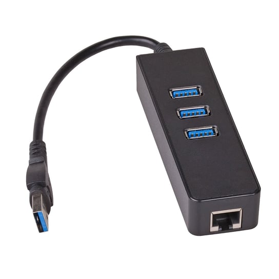 Hub USB AKYGA AK-AD-32, 3 porty + Ethernet Akyga