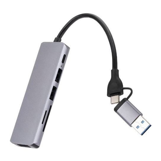 Hub USB/C 6w1 Adapter 2.0 3.0 SD TF Inna marka