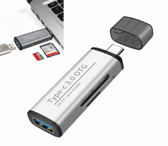 HUB USB C czytnik kart SD TF micro SD USB OTG Inna marka