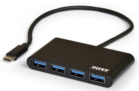 Hub USB-C PORT DESIGNS 900123 (USB-C; 4x USB 3.1) Port Designs