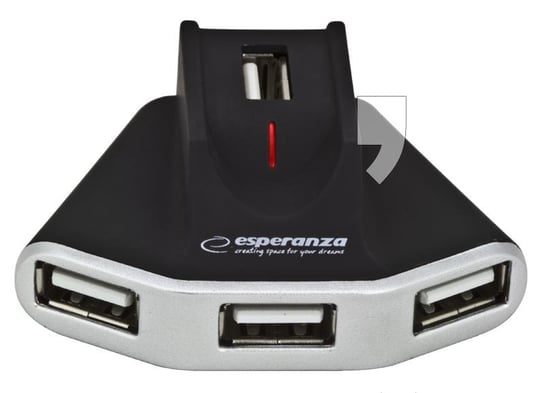 Hub USB ESPERANZA EA125, 4 porty Esperanza