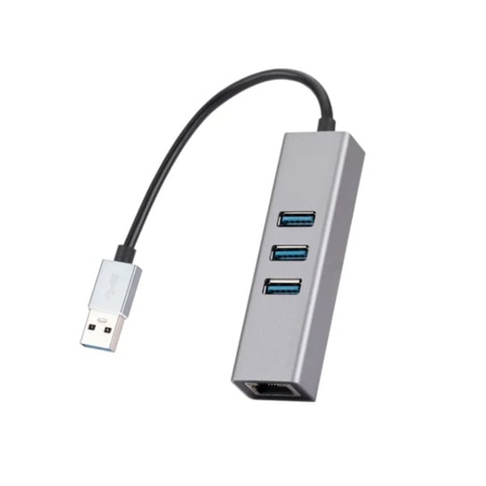 Hub USB Ethernet 3x 3.0 Rozgałęźnik portów Inna marka