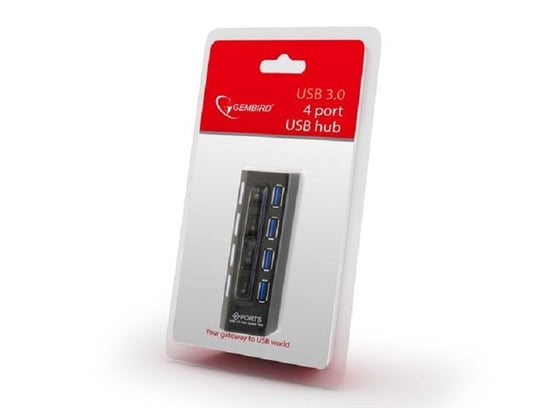 Hub USB GEMBIRD, USB 3.0, 4 porty Gembird