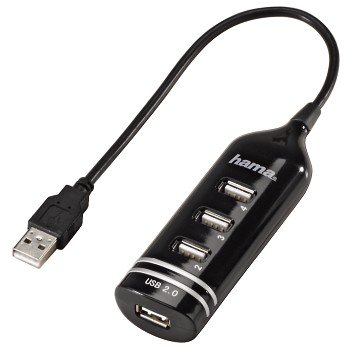 Hub USB HAMA, 4 porty Hama