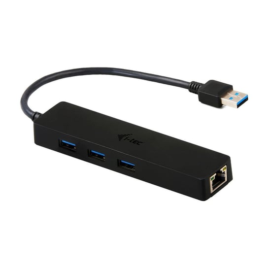Hub USB I-TEC Gigabit Ethernet Slim, 3 porty I-TEC