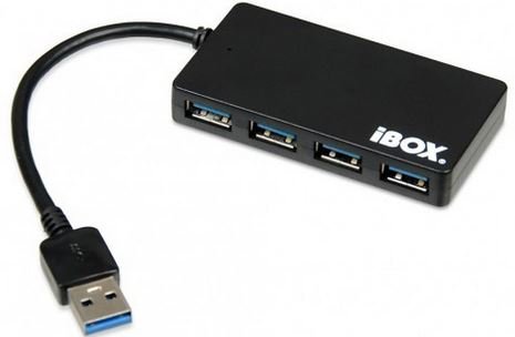 Hub USB IBOX IUH3F56, 4 porty I-BOX