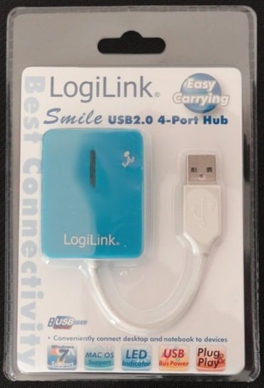 Hub USB LOGILINK Smile, 4 porty LogiLink