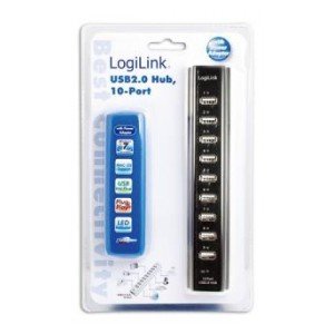 Hub USB LOGILINK UA0096, 10 portów LogiLink