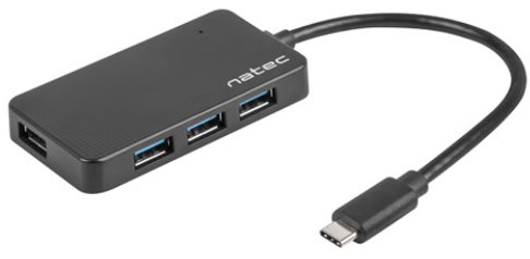 Hub USB NATEC Silkworm NHU-1343, 4 porty Natec