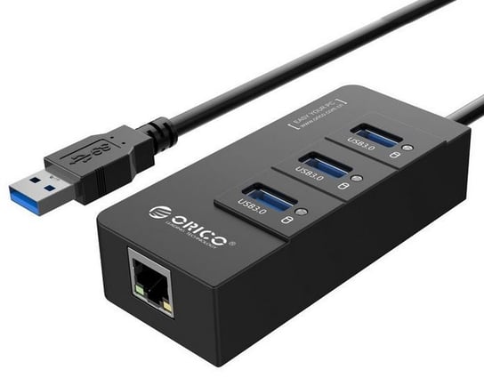 Hub USB ORICO HR01-U3-V1-BK-BP, 3 porty Orico