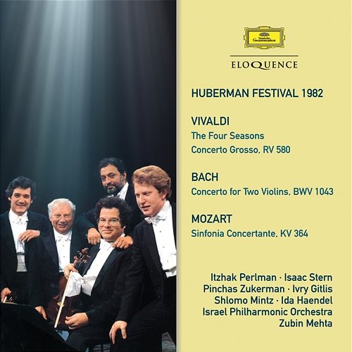 J.S. Bach: Concerto For 2 Violins, Strings, And Continuo In D Minor, BWV 1043 - 1. Vivace Zubin Mehta, Israel Philharmonic Orchestra, Isaac Stern, Shlomo Mintz