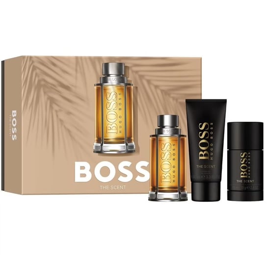 Hugo Boss, Boss The Scent For Man, zestaw prezentowy Kosmetyków, 3 Szt. Hugo Boss
