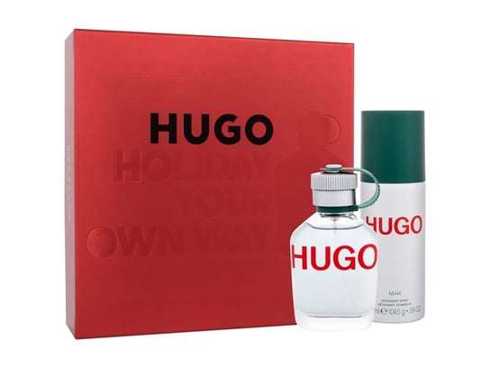 Hugo Boss, Hugo Man, zestaw prezentowy kosmetyków, 2 szt. Hugo Boss
