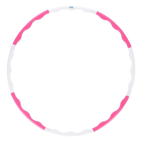 Hula Hop 0,4Kg 90Cm One Fitness Hhp090 Pink-White One Fitness