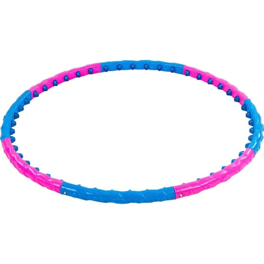 Hula-hop z masażerem, różowo-niebieskie, 103 cm Movit