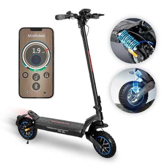 Hulajnoga elektryczna, EO Scooter, EO EXTREME, 20 km/h, czarny, 800 W EO Scooter