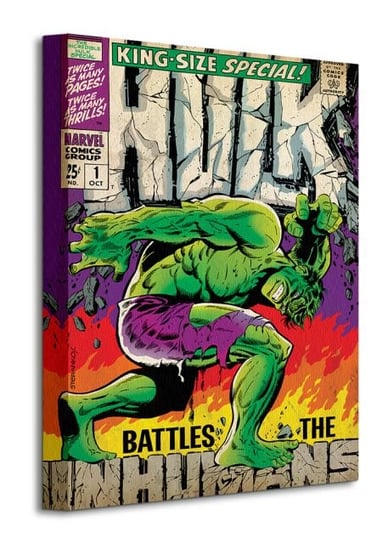 Hulk Inhumans - obraz na płótnie Marvel