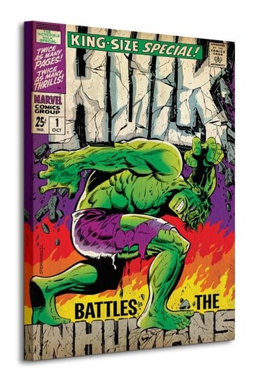 Hulk Inhumans - obraz na płótnie Marvel