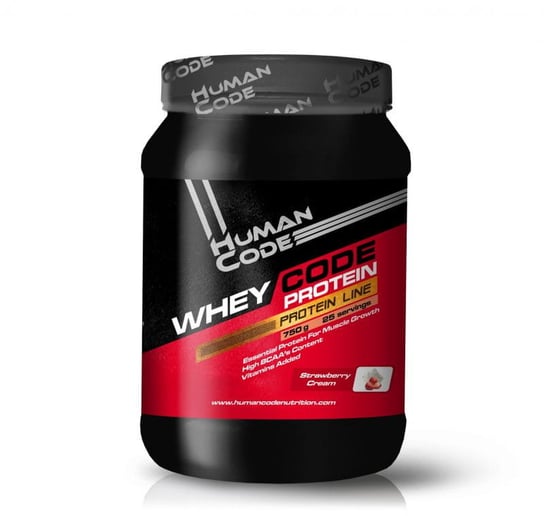 Human Code Whey Protein 900G Truskawkowy Inna marka