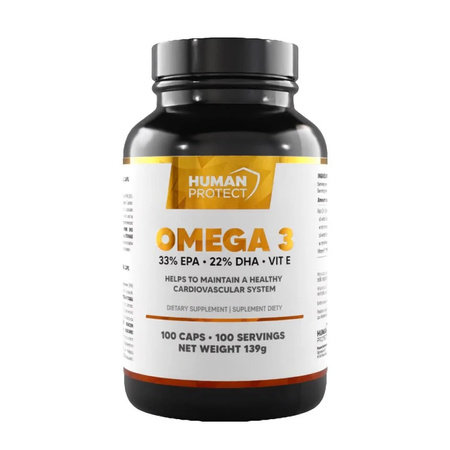 Human Protect Omega3 + D3 + K2 + E - 60softgels Inna marka