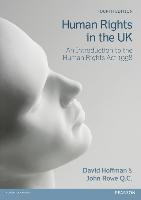 Human Rights in the UK Hoffman David, Rowe John Qc