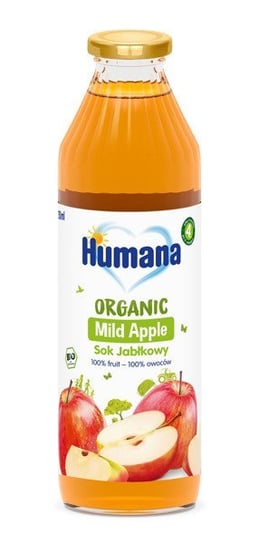 Humana, Bio, 100% Sok jabłkowy, 750 ml Humana