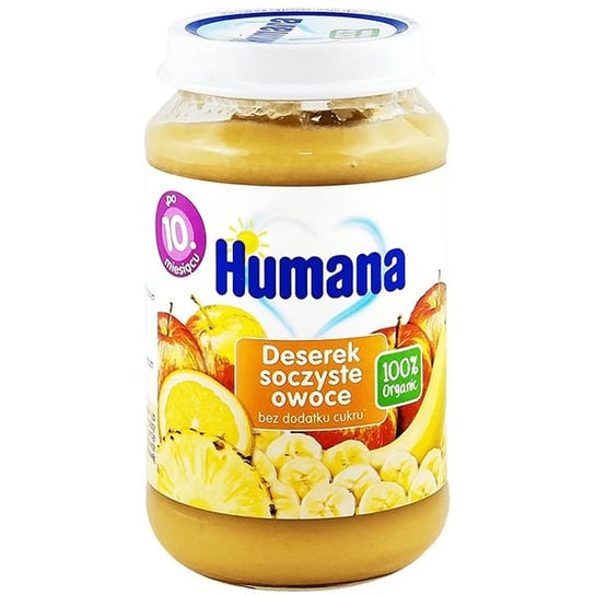 Humana, Deserek soczyste owoce, 190 g Humana