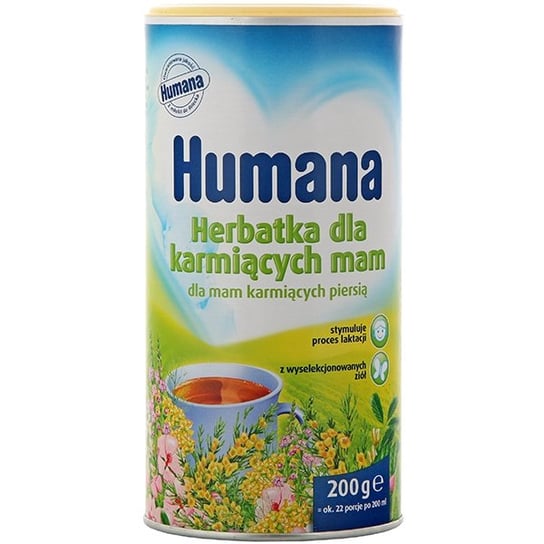 Humana, Herbatka dla mam karmiących piersią, 200 g Humana