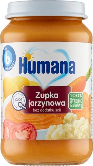 Humana, Zupka Jarzynowa, 100% Organic, 170 ml Humana