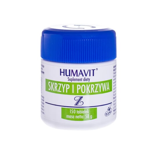 Humavit Z, skrzyp i pokrzywa, suplement diety, 150 tabletek Humavit
