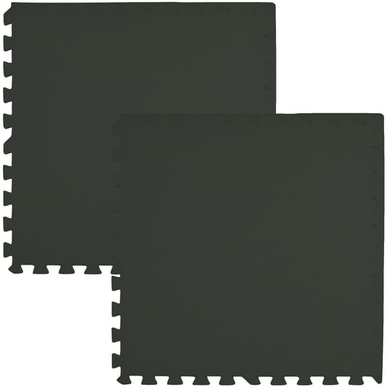 Humbi, Mata piankowa/Puzzle piankowe, Czarny, 62x62 cm, 2 szt. Humbi