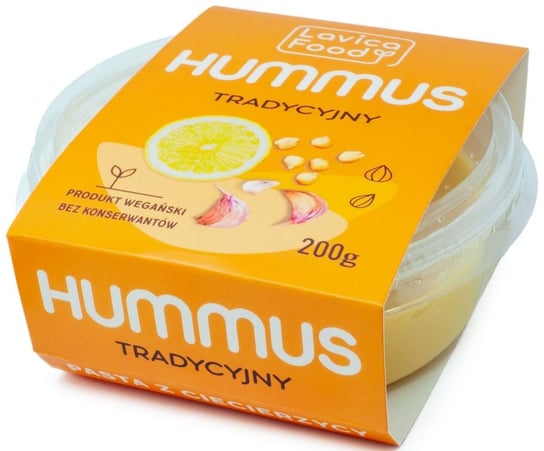HUMMUS TRADYCYJNY 200 g - LAVICA FOOD Inny producent
