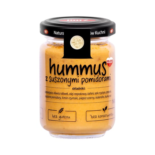 Hummus z suszonymi pomidorami HOTZ, 140g Hotz
