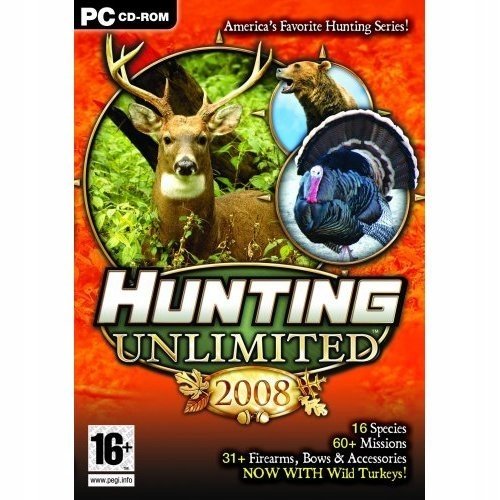 Hunting Unlimited 2008 Polowanie, CD, PC Inny producent