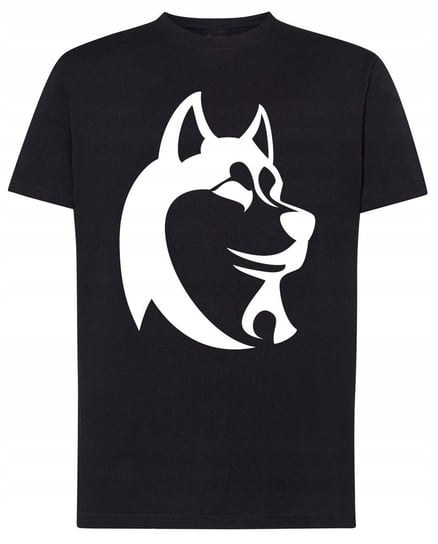 Husky Pies T-shirt Modny Męski Logo Rozm.XXL Inna marka