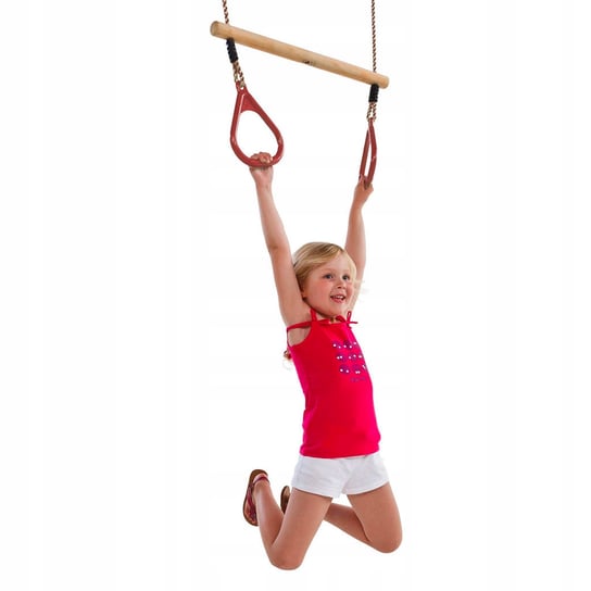 Huśtawka dla Dzieci Trapez Gimnastyczny KBT czerwony KBT