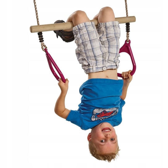 Huśtawka dla Dzieci Trapez Gimnastyczny KBT fiolet KBT